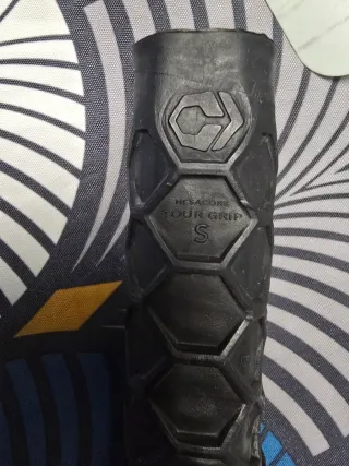 Grip Hesacore Padel carbon Negro Talla S