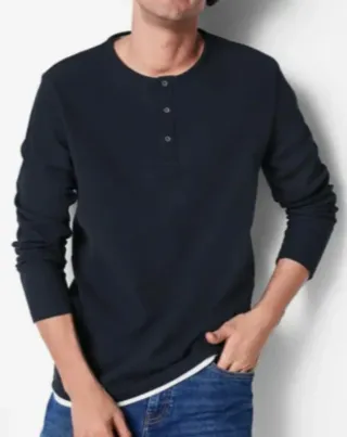 Camiseta Manga Larga Hombre. Talla M