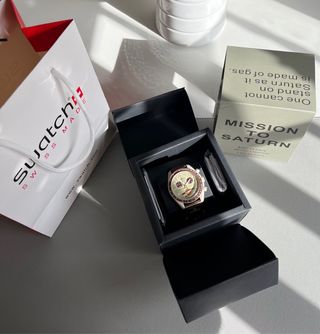 Swatch Mission to Saturn Bioceramic