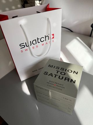 Swatch Mission to Saturn Bioceramic