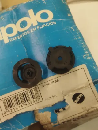 Base brida negra para clavadoras (90 uds)