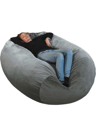 Puff Gigante XXL Bananair Gris