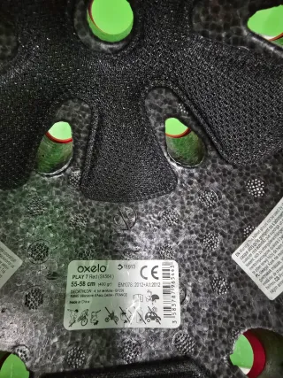 Cascos skate/bici niño rojo y azul