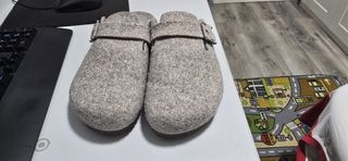 Zuecos Zara Hombre Talla 46 Beige