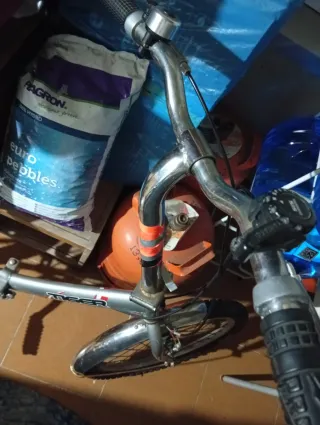 Bicicleta TIGER plateada