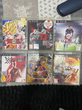 Lote 6 Juegos PS3 Lote entero 20€