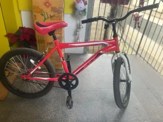 Bicicleta Infantil Roja 20 Pulgadas