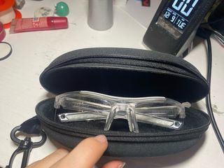 Gafas de protección deportiva + funda