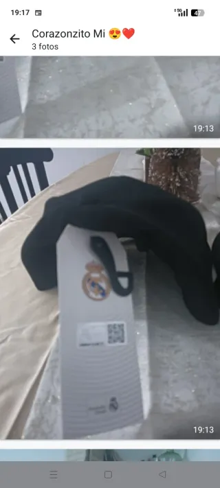 2 Gorras Real Madrid Nuevas