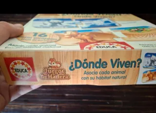 Juego Educa Donde Viven Animales