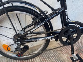 Bicicleta Plegable Moma Negra