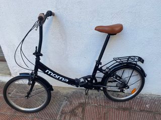 Bicicleta Plegable Moma Negra