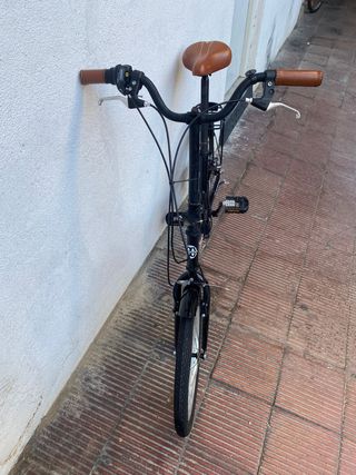 Bicicleta Plegable Moma Negra
