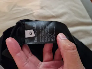 Balenciaga x Adidas Maglia Lunga Nera XS (oversize