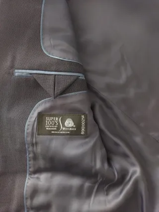 Traje lana Cortefiel