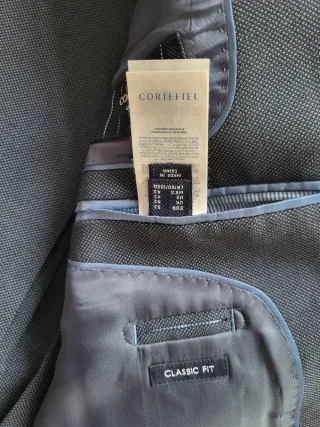 Traje lana Cortefiel