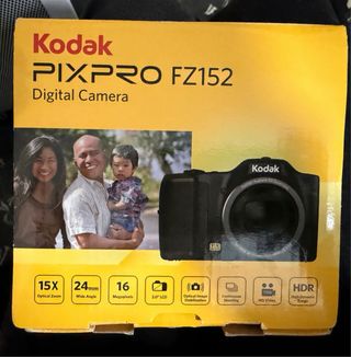 Cámara Kodak Pixpro FZ152 Negra