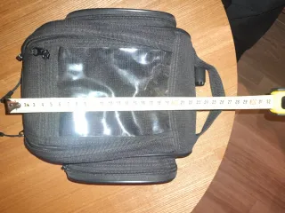 Bolsa  Oxford de pósito para moto imantada.