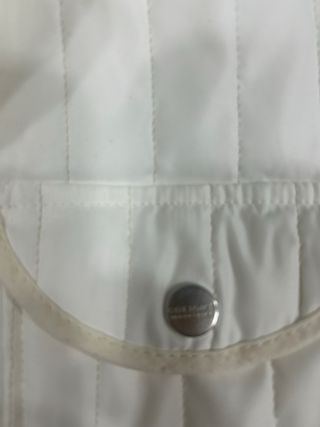 Giacca trapuntata bianca