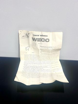 Medidor Sónico WECO Vintage