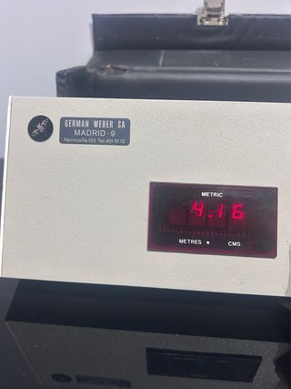 Medidor Sónico WECO Vintage