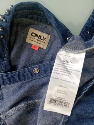 Camisa vaquera Only Talla 34