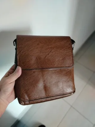 Bolso bandolera marrón