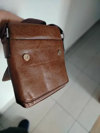 Bolso bandolera marrón