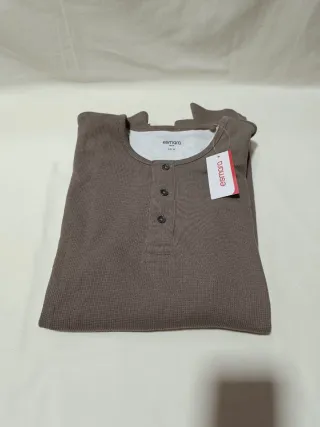 Camiseta Manga Larga Hombre. Talla M