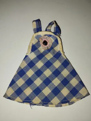 Vestido de muñeca Lesly a cuadros