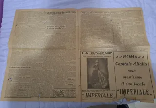 Giornale Storico del 1923 " L'Epoca"