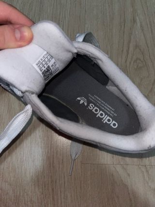 Zapatillas Adidas Campus Grises Talla 38