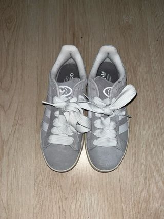 Zapatillas Adidas Campus Grises Talla 38