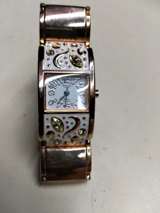 Orologio Omax Donna Oro e Argento