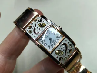 Orologio Omax Donna Oro e Argento