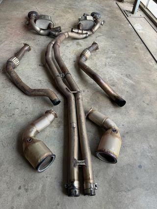 Línea escape Miltek Audi RS5 (2017)