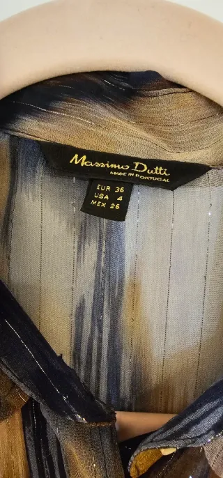 Camisa Massimo Dutti. Talla 36. Sin estrenar