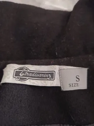 Capa corta gris talla S