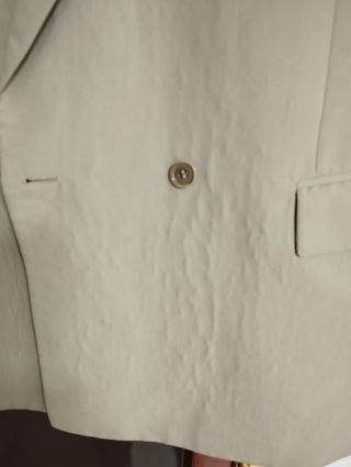 Traje de chaqueta verano hombre beige