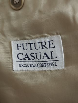 Traje de chaqueta verano hombre beige