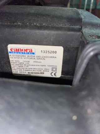 Sierra Ingletadora Canora Industrial