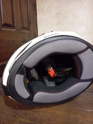 Casco Moto NOVIC Talla XS Blanco