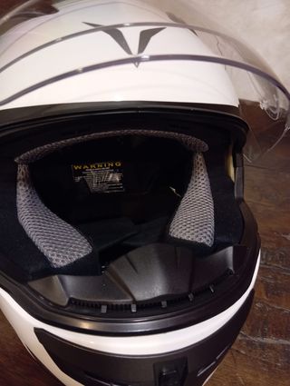 Casco Moto NOVIC Talla XS Blanco