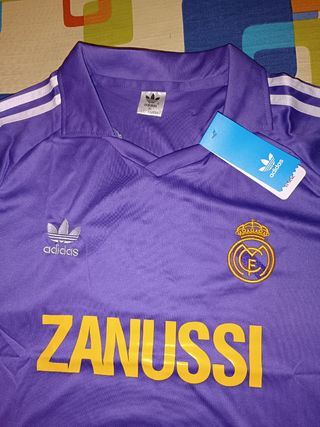 Camisa Real Madrid retro morada