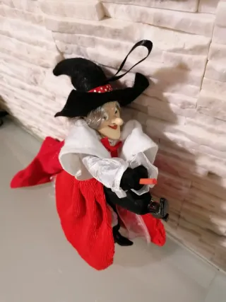 Befana con sacco porta cioccolatini