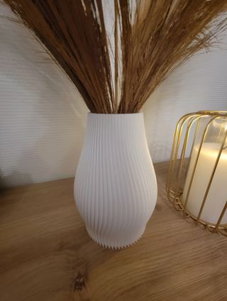 Vaso decorativo bianco