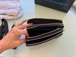 Estuche Piquadro Blue Square Negro. AC2141B2/N.