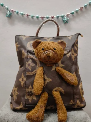 Zainetto nuovo con cartellino teddy