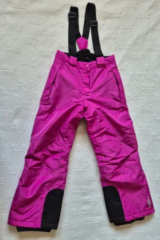 Peto esquí fucsia CRIVIT PRO 6-7 años