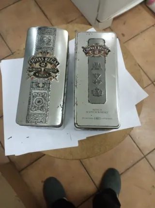 Cajas metálicas Chivas Regal 12 Años